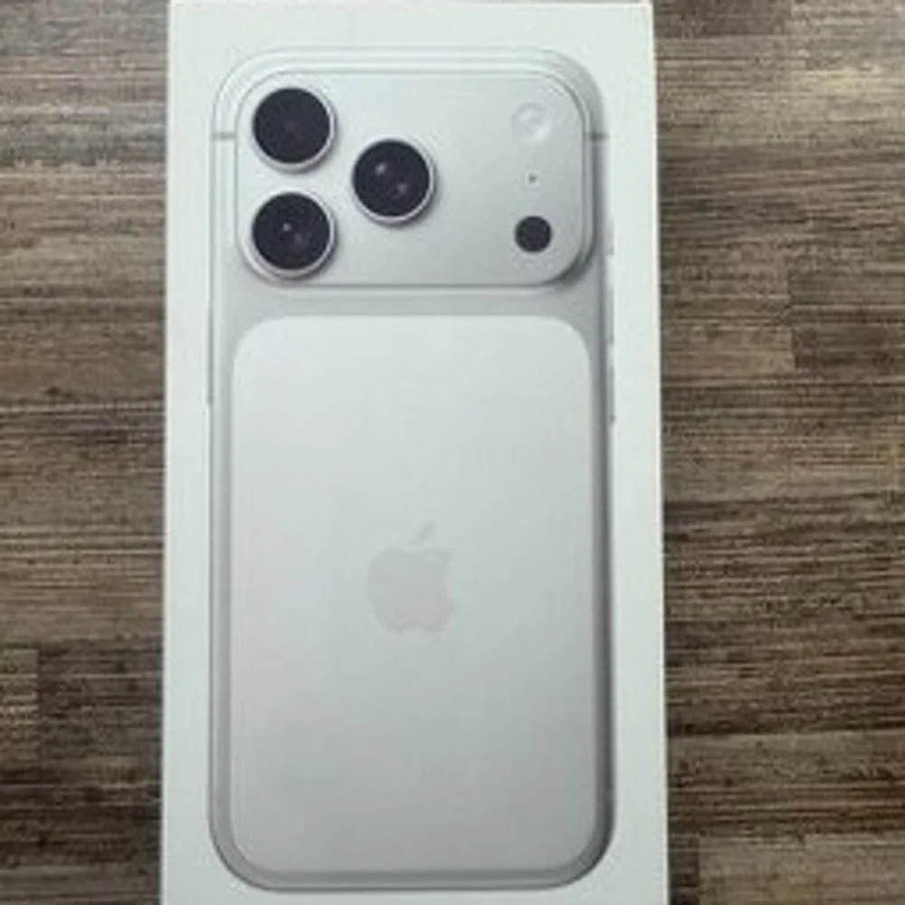 Silver Smartphone with Accessories